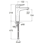 Roca Atlas D4: 1+4+6+7+8 龍頭套裝 (5A3090C0N+5A0290C0N+5B2350C00+AP00033100+5BG113C0N+5B2515C0N)